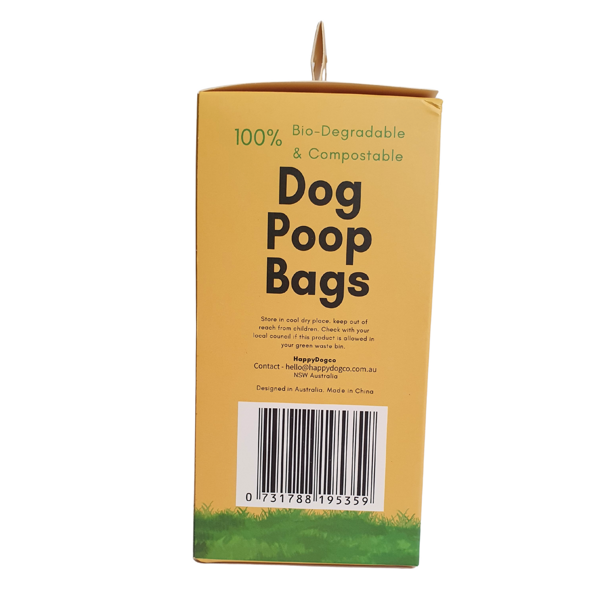 120 Bags - Strong, leak-proof dog waste bags with tie handles